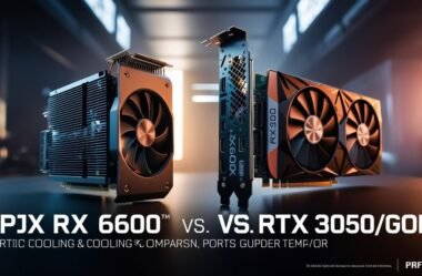 Review Completo: AMD Radeon RX 6600 vs NVIDIA GeForce RTX 3050 – Qual a Melhor Placa de Vídeo Custo-Benefício em 2025?