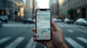 google-maps-novos-recursos-interface-atualizada Interface atualizada do Google Maps com novos menus e navegação no smartphone
